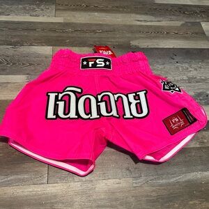 NWT — Hot Pink InFightStyle Muay Thai Shorts — Size Large